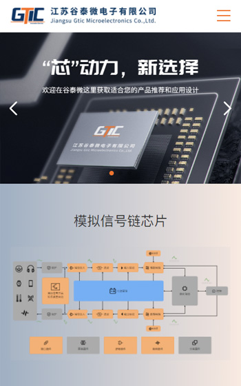 泰微电子网站案例图片0